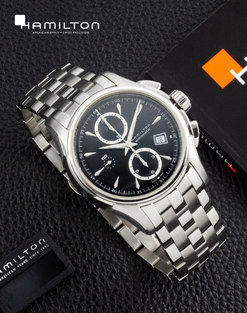 [백화점 정가에서 45%할인] H32616133 해밀턴 째즈마스터 크로노 남자 시계
