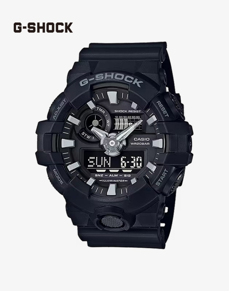 [G-SHOCK] GA-700-1BDR 지샥,남자,방수,정품,전자,시계